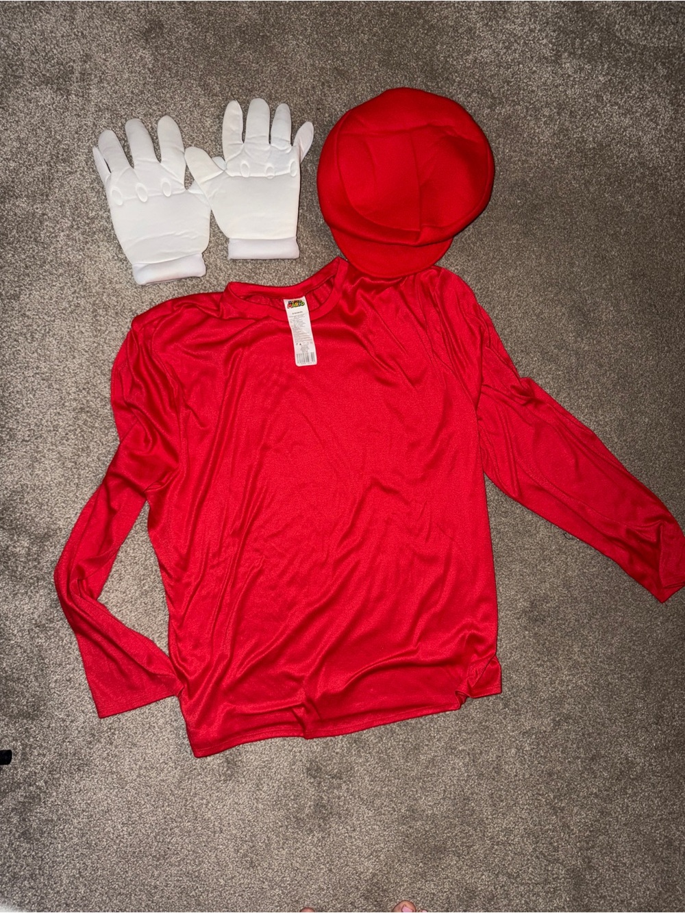 Mario Costume Pieces